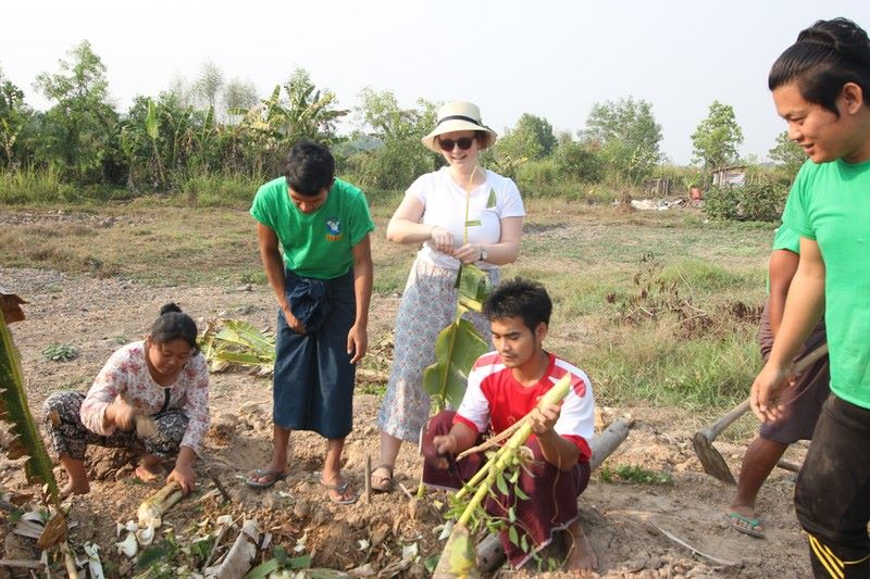 Myanmar Experiences Center provides internship / volunteer placements at a local farm around Yangon